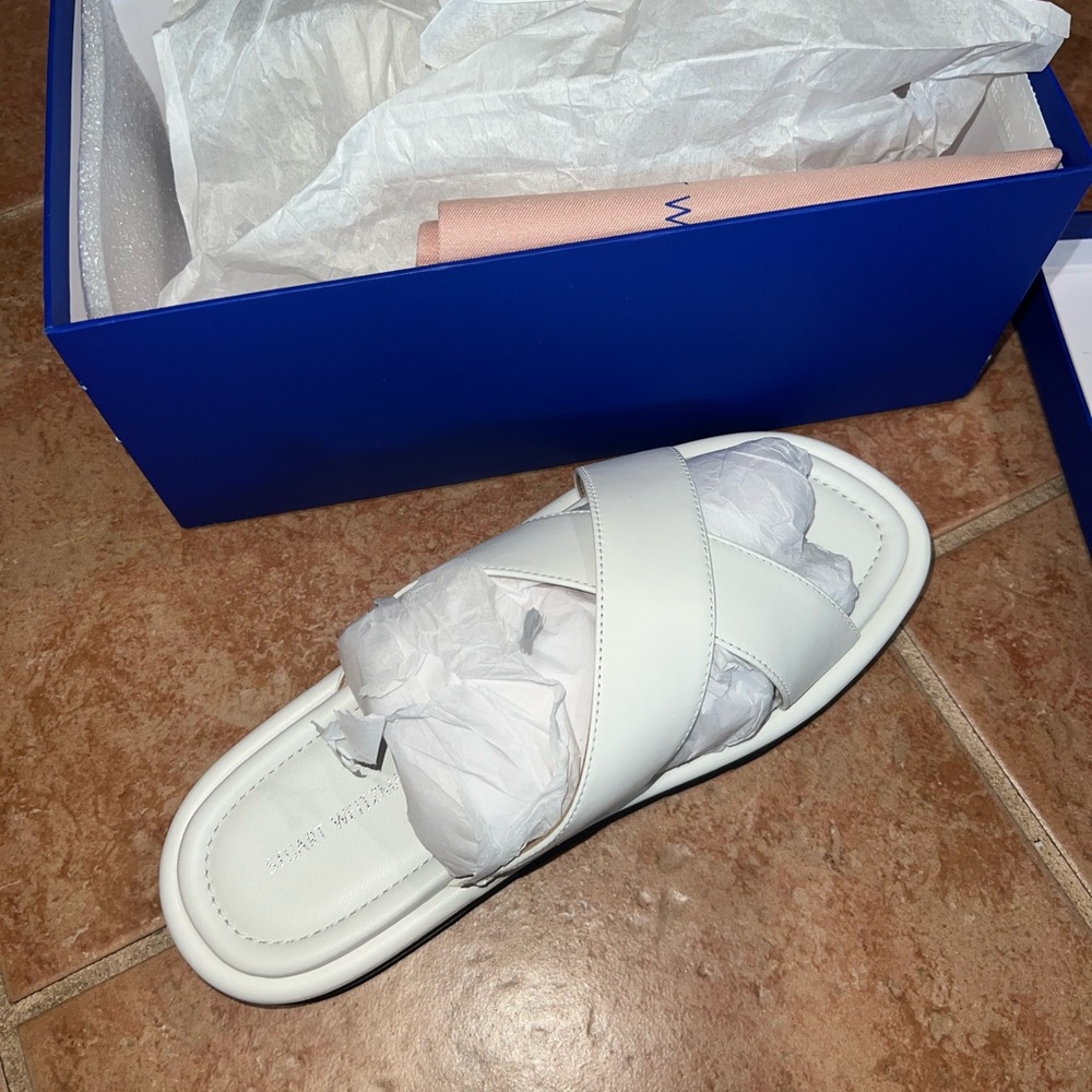 Eloise crosslug slides size 7